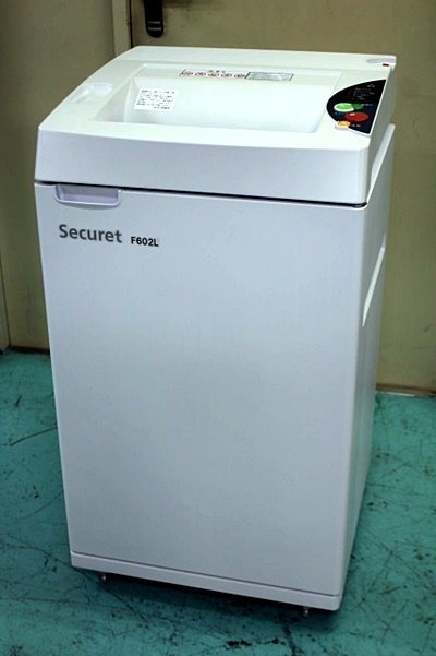 中古シュレッダー Securet P143S A4対応 チップサイズが細かい 中古シュレッダー Securet P143S A4対応 チップサイズが細かい