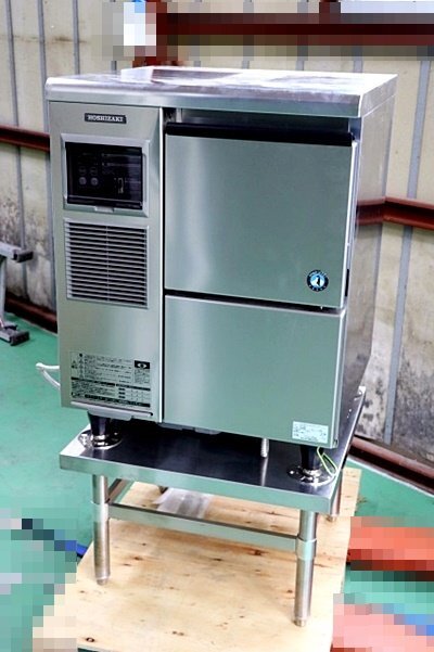 神神 025 HOSHIZAKI/ホシザキ フレークアイスメーカー 全自動製氷機 FM-120K/ステンレス台付き 業務用