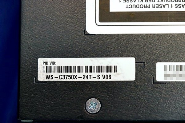 CISCO/ Cisco переключатель Cataryst 3750-X серии *WS-C3750X-24T-S/V06/Ver. 15.0(1)SE2* 49883Y