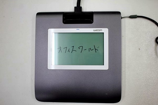 ★5台入荷 WACOM/ワコム 4.5型モノクロ液晶 サインタブレット STU-430 / 47347Yの画像3