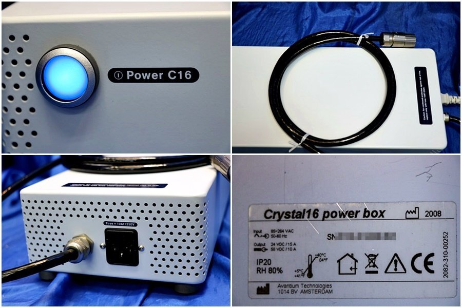 東京理化器械　EYELA 冷却水循環装置 クールエース CCA-1111+Avantium 晶析装置 Crystal16(Power box)一式　49895Y_画像10