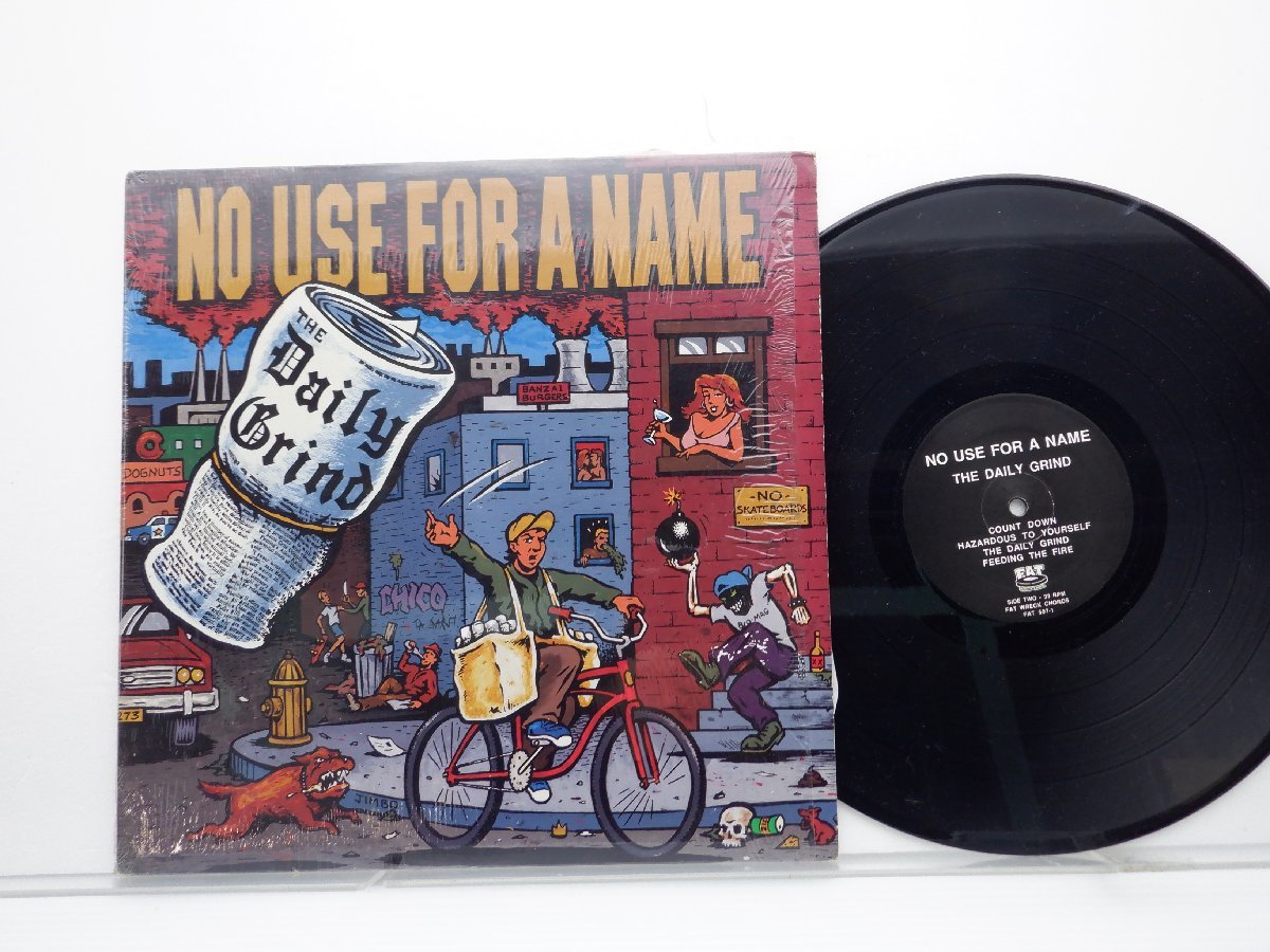 No Use For A Name「The Daily Grind」LP（12インチ）/Fat Wreck Chords(Fat 507-1)/洋楽ロック_画像1