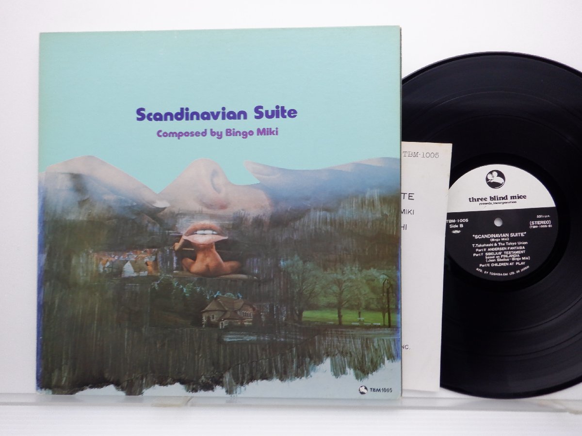 三木敏悟「Scandinavian Suite(北欧組曲)」LP（12インチ）/Three Blind Mice(TBM 1005)/ジャズ_画像1
