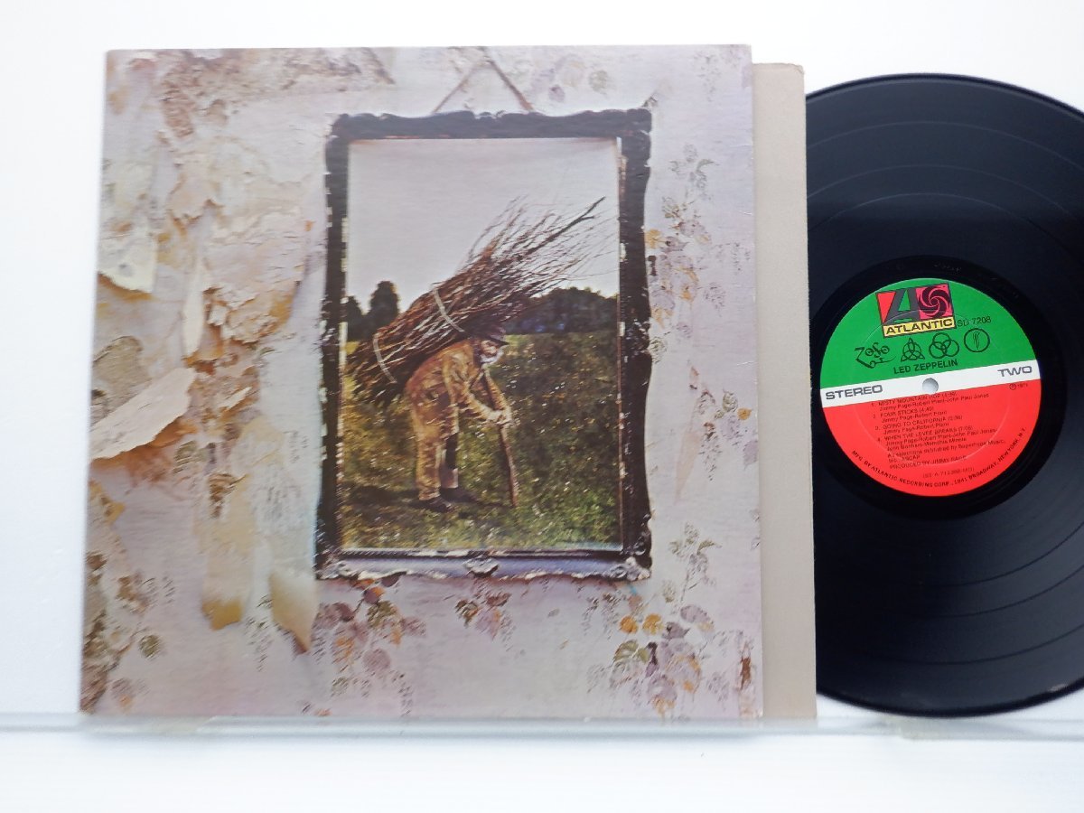 【US盤】Led Zeppelin「Led Zeppelin Ⅳ(レッド・ツェッペリンIV)」LP/Atlantic Records(SD 7208)_画像1