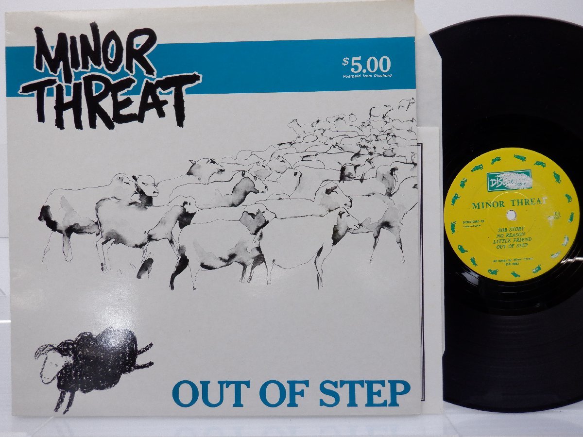 Minor Threat「Out Of Step」LP（12インチ）/Dischord Records(DISCHORD 10)/洋楽ロック_画像1