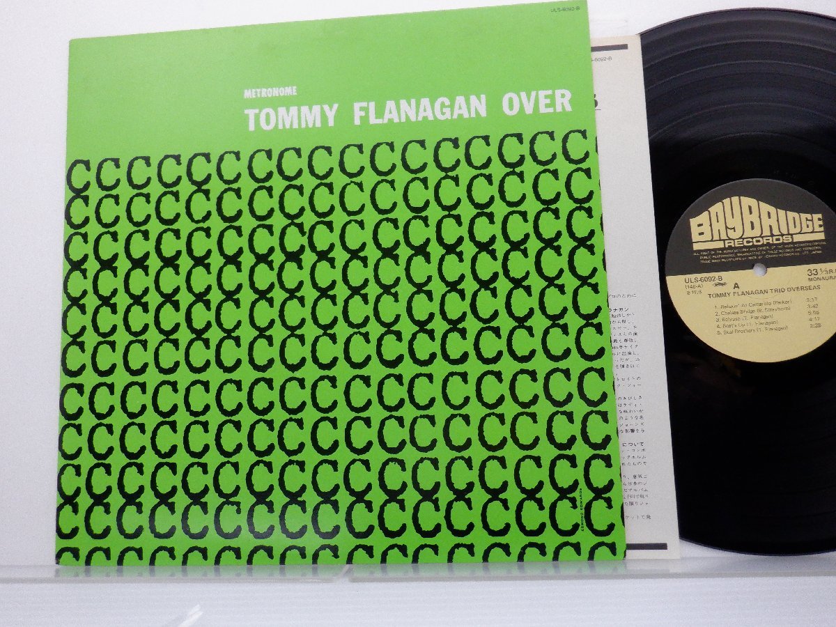 Tommy Flanagan Trio(トミー・フラナガン)「Overseas」LP（12インチ）/Baybridge Records(ULS-6092-B)/Jazz_画像1