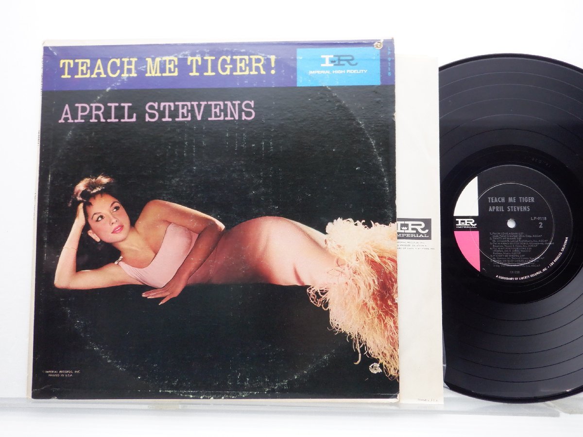 April Stevens「Teach Me Tiger!」LP（12インチ）/Imperial(LP 9118)/ジャズ_画像1