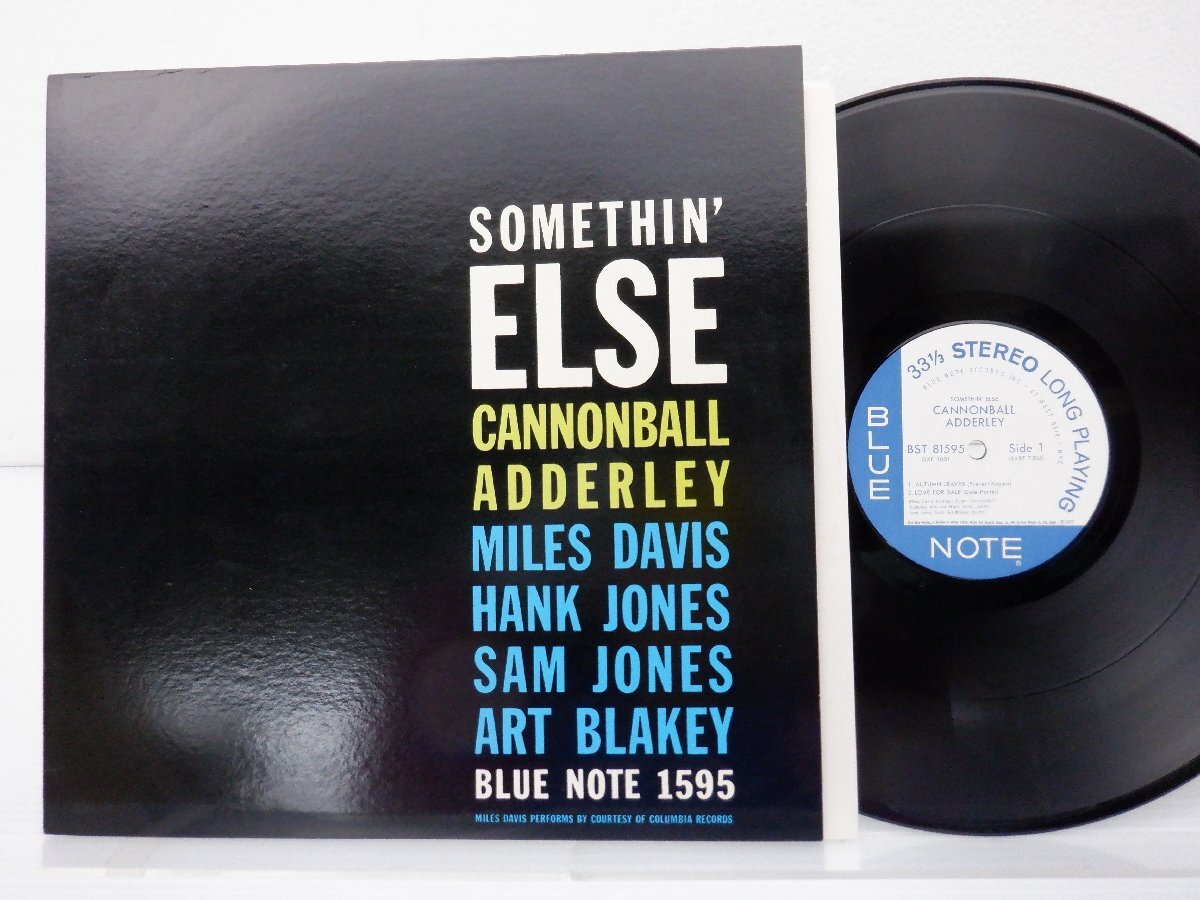 Cannonball Adderley(キャノンボール・アダレイ)「Somethin' Else(サムシン・エルス)」LP/Blue Note(BST 81595 / GXF 3001)/ジャズ_画像1