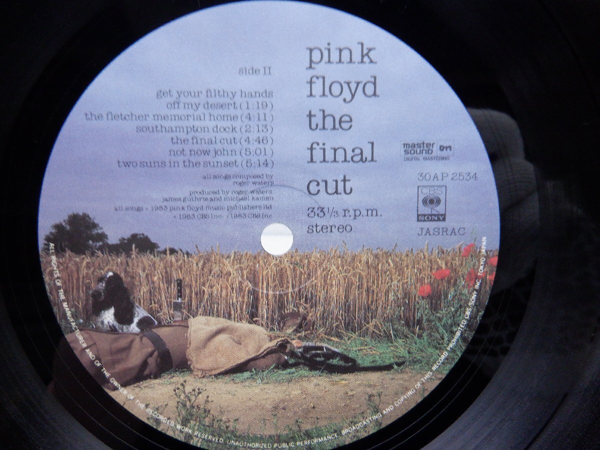 Pink Floyd(ピンク・フロイド)「The Final Cut(ファイナル・カット)」LP（12インチ）/CBS/SONY(30AP-2534)/洋楽ロック_画像3