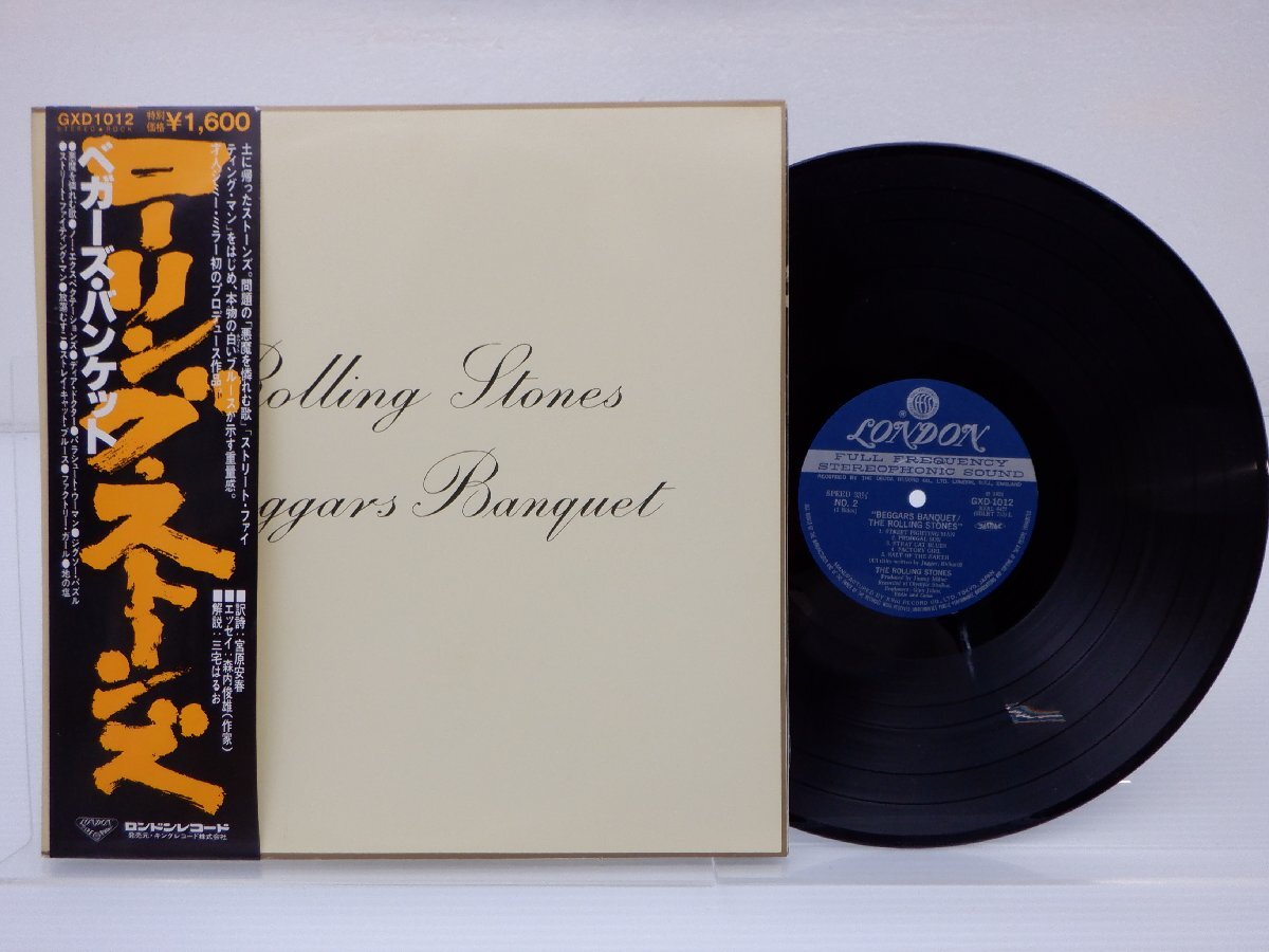 The Rolling Stones(ローリング・ストーン)「Beggars Banquet(ベガーズ・バンケット)」LP（12インチ）/London Records(GXD 1012)/Rock_画像1