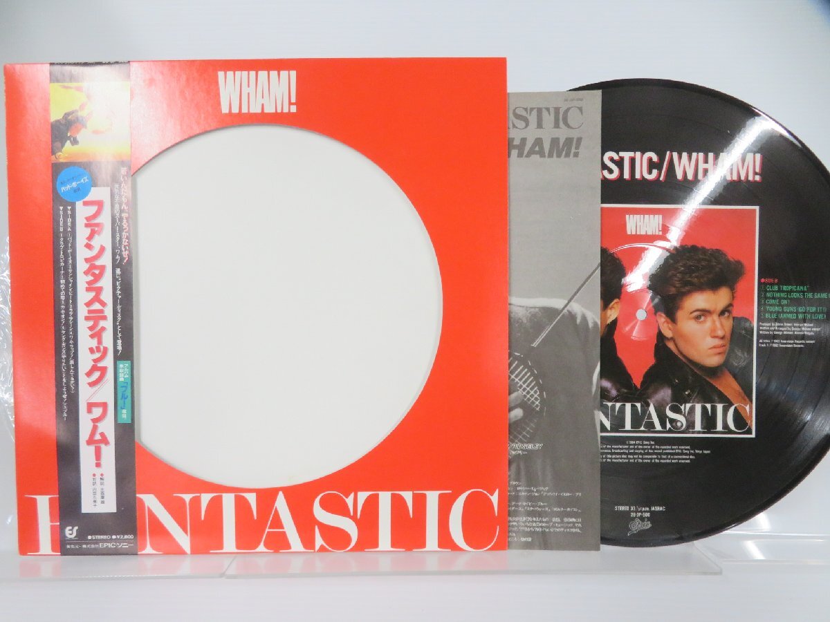 【帯付・ピクチャー盤】Wham!(ワム！)「Fantastic(ファンタスティック)」LP（12インチ）/Epic(28・3P-500)/ポップス_画像1