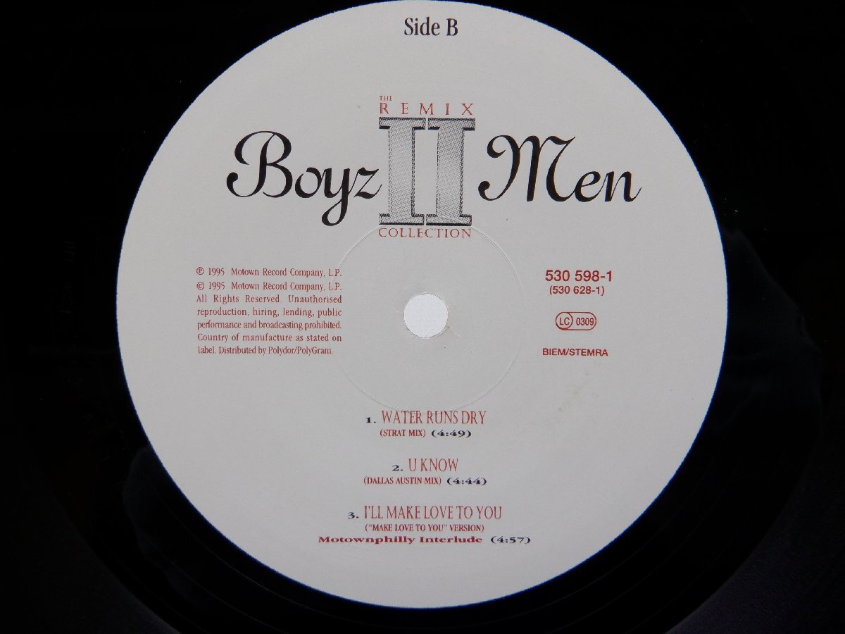 Boyz II Men「The Remix Collection」LP（12インチ）/Motown(530 598-1)/Funk / Soul_画像2