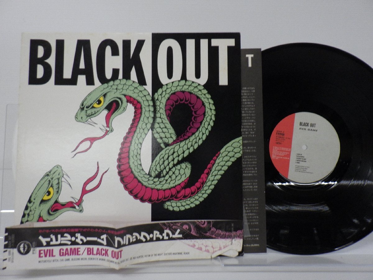 Black Out「Evil Game」LP（12インチ）/Far East Metal Syndicate(SP25-5194)/洋楽ロック_画像1