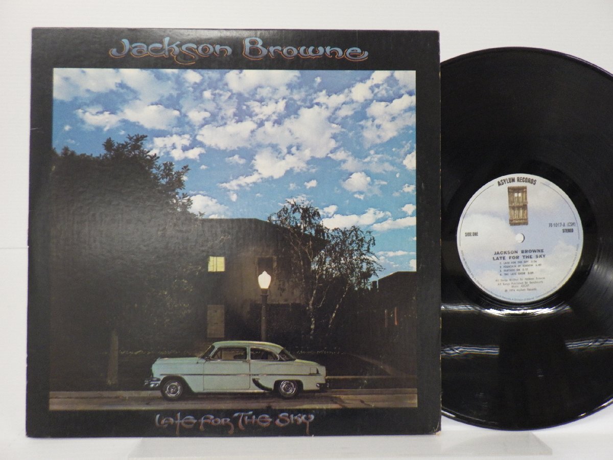 Jackson Browne「Late For The Sky」LP（12インチ）/Asylum Records(7E-1017)/洋楽ロック_画像1