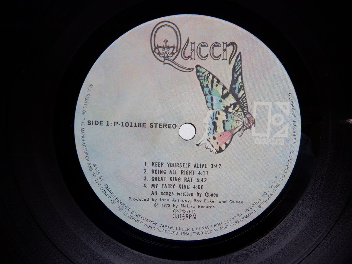 Queen(クイーン)「Queen(戦慄の王女)」LP（12インチ）/Elektra(P-10118E)/洋楽ロック_画像2