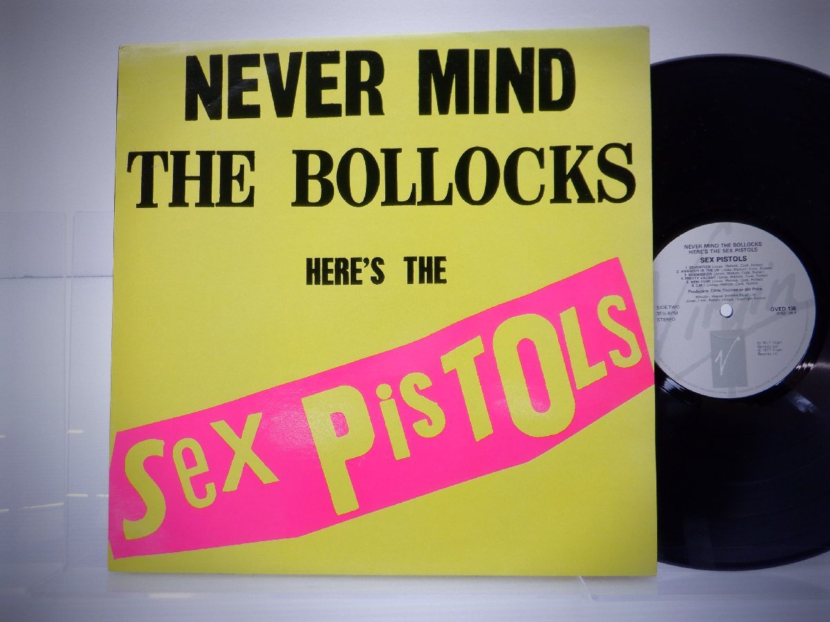 Sex Pistols「Never Mind The Bollocks Here's The Sex Pistols」LP（12インチ）/Virgin(OVED 136)/Rock_画像1