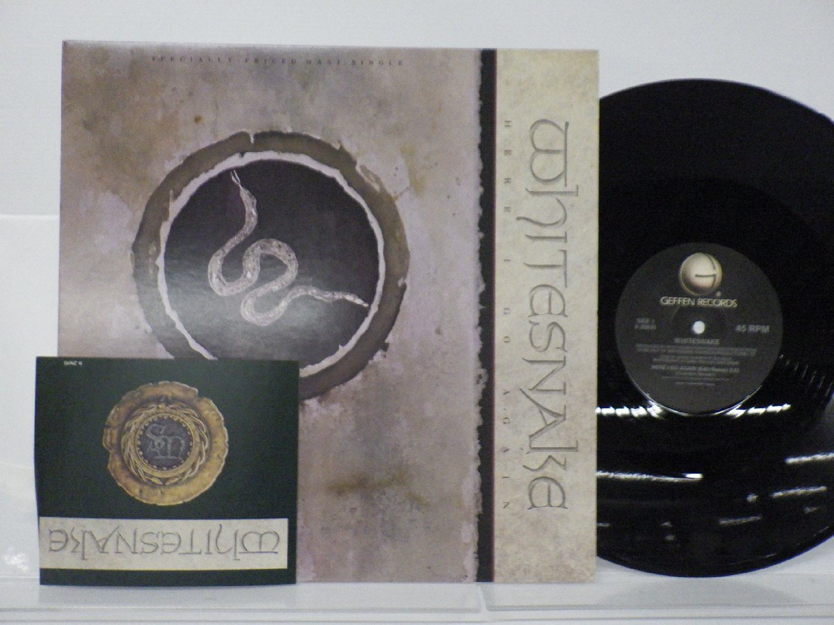 Whitesnake "Вот и я снова" LP (12 дюймов)/Geffen Records (0-20695)/Western Music Lock