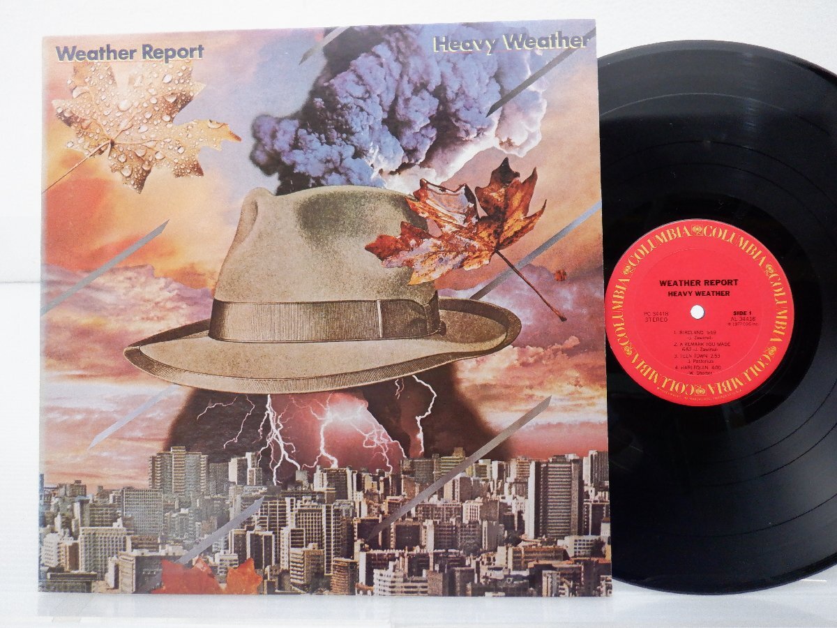 Weather Report(ウェザー・リポート)「Heavy Weather(ヘビー・ウェザー)」LP（12インチ）/CBS/SONY(PC 34418)/ジャズの画像1