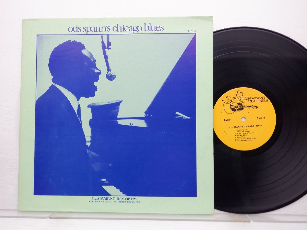 Otis Spann「Otis Spann's Chicago Blues」LP（12インチ）/Testament Records(T-2211)/ブルース_画像1