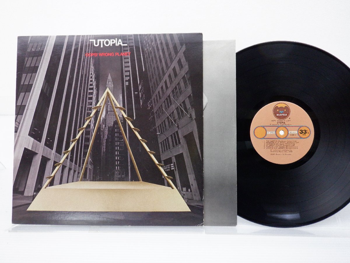 Utopia 「Oops! Wrong Planet」LP（12インチ）/Bearsville(BR 6970)/洋楽ロック_画像1