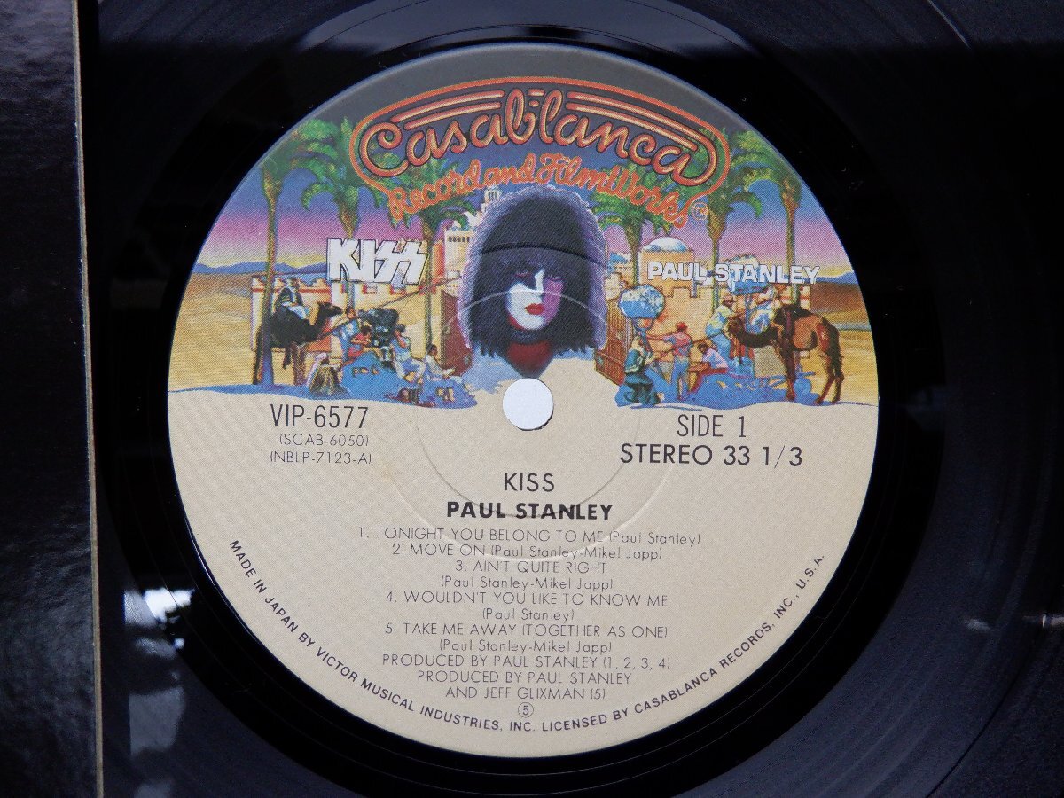 Kiss(キッス)「Paul Stanley(ポール・スタンレー)」LP（12インチ）/Casablanca(VIP-6577)/ロック_画像2