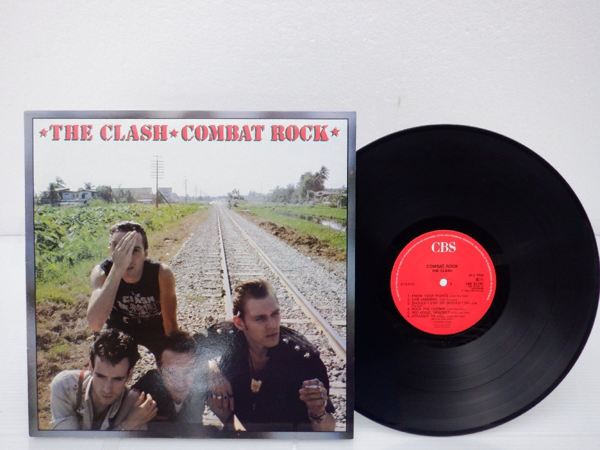 The Clash「Combat Rock」LP（12インチ）/CBS/Sony(CBS 32787 1)/洋楽ロック_画像1