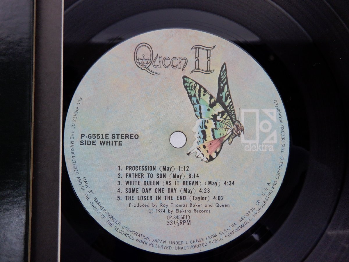 Queen(クイーン)「Queen Ⅱ(クイーンⅡ)」LP（12インチ）/Elektra(P-6551E)/ロック_画像2