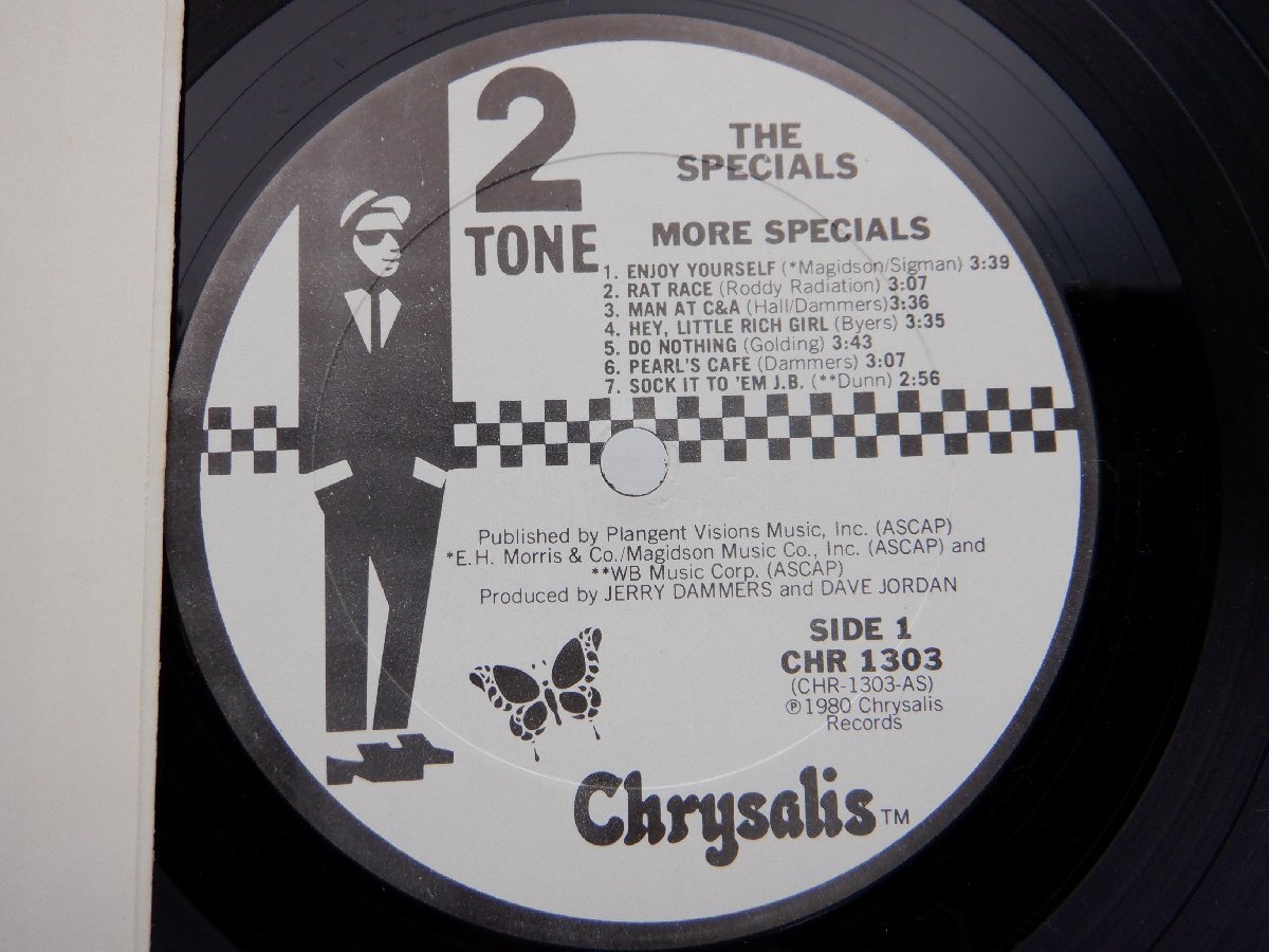 The Specials「More Specials」LP（12インチ）/Chrysalis(CHR 1303)/洋楽ロック_画像2