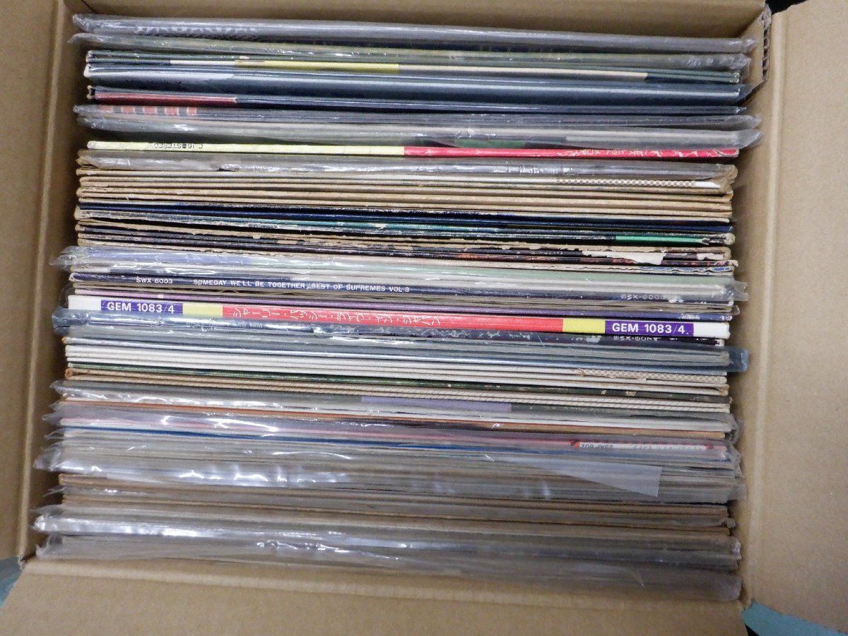 [ коробка продажа / много ]V.A.( Inoue Yosui / Saijo Hideki и т.п. )[ Японская музыка / западная музыка LP 1 коробка суммировать LP примерно 50 позиций комплект.]/ прочее 