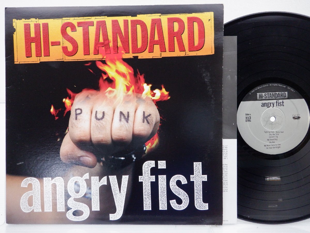 Hi-Standard「Angry Fist」LP（12インチ）/Fat Wreck Chords(FAT 555-1)/Rock_画像1