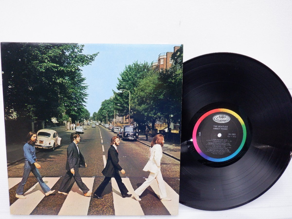 【US盤】The Beatles(ビートルズ)「Abbey Road(アビイ・ロード)」LP（12インチ）/Capitol Records(SJ-383)/ロック_画像1