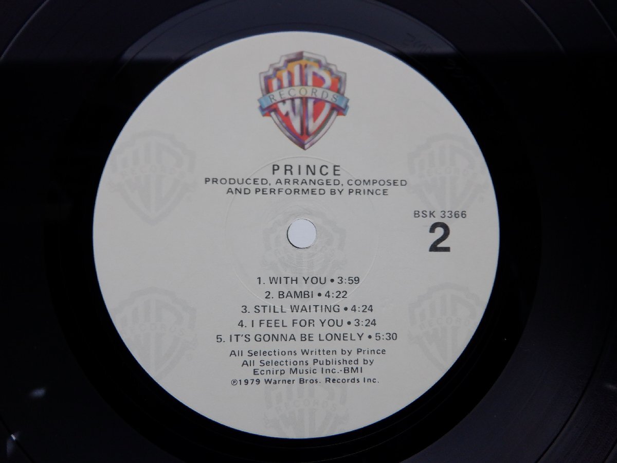 Prince(プリンス)「Prince」LP（12インチ）/Warner Bros. Records(BSK 3366)/Rock_画像2