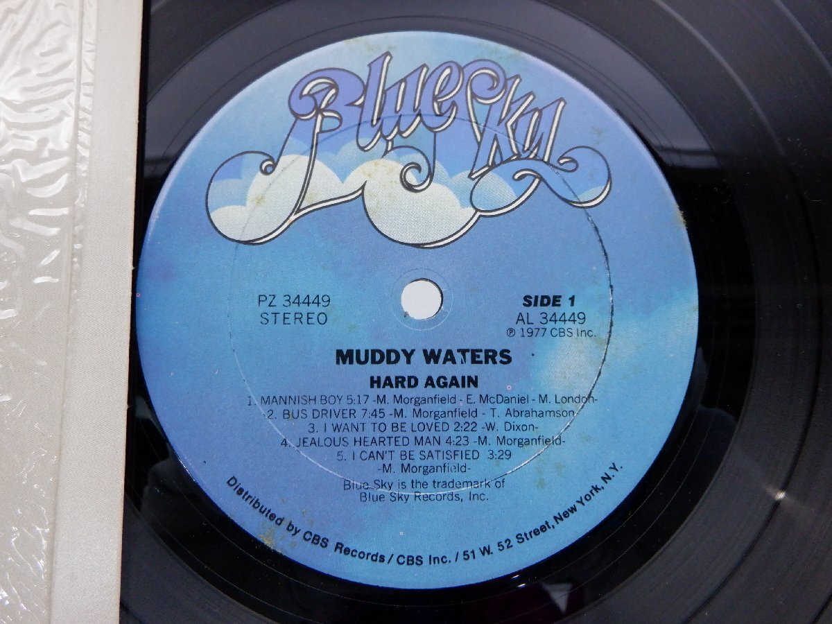 Muddy Waters「Hard Again」LP（12インチ）/Epic(PZ 34449)/Bluesの画像2