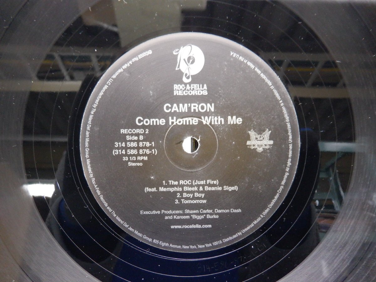 【見本盤】Cam'ron「Come Home With Me」LP（12インチ）/Roc-A-Fella Records(314 586 876-1)/ヒップホップの画像2