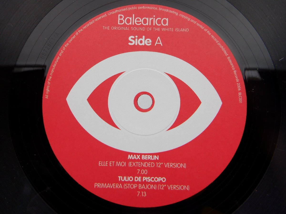Various「Balearica - The Original Sound Of The White Island」LP（12インチ）/Balearica Records(BLC001)/R&Bの画像2