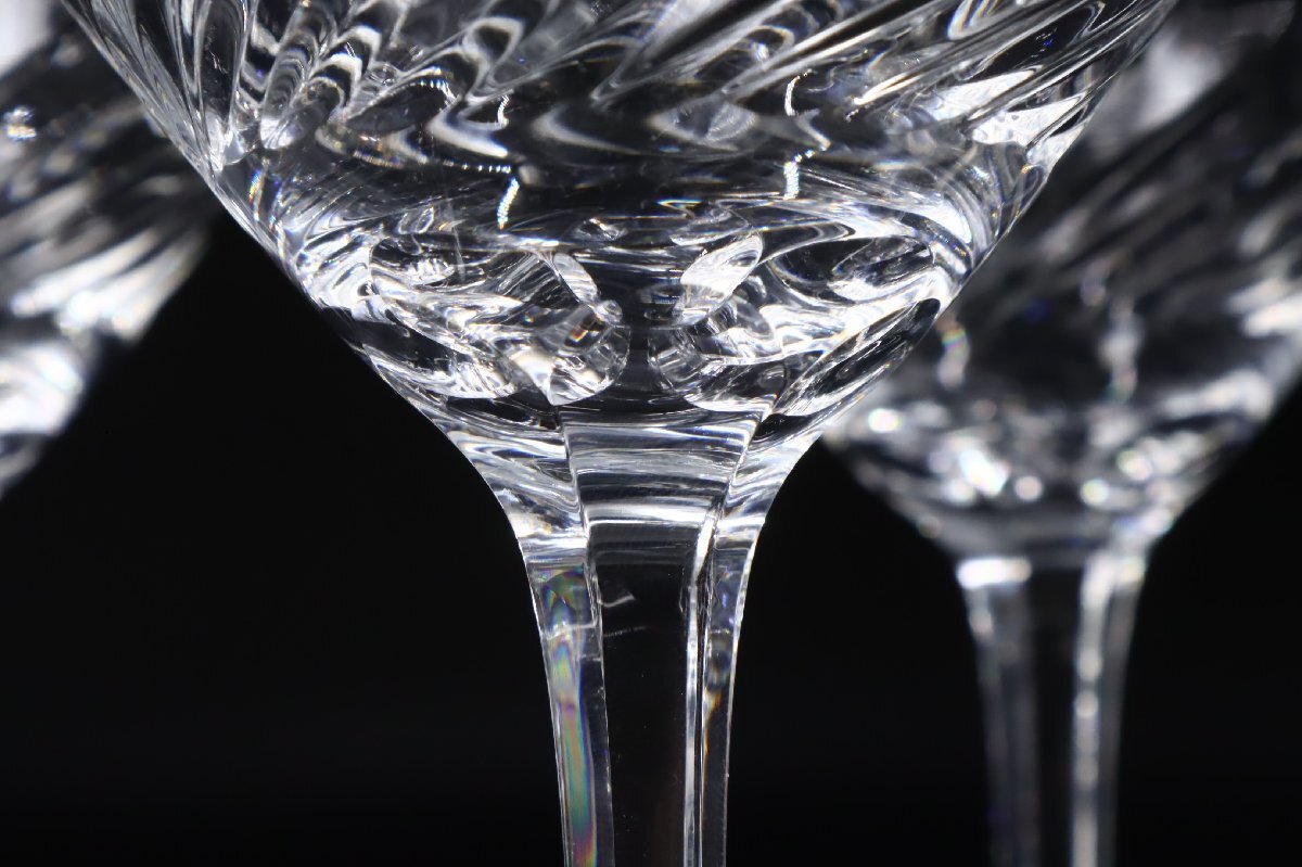 HOYA カクテルグラス 7客 / ホヤ クリスタルガラス ワイングラス バーの画像7