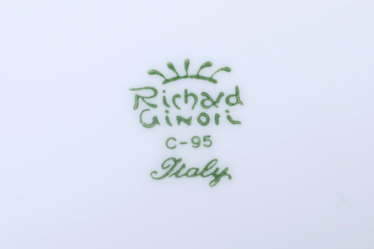  Richard Ginori plate комплект / Richard Ginori желтый цветок Cosmos вечеринка комплект средняя тарелка 