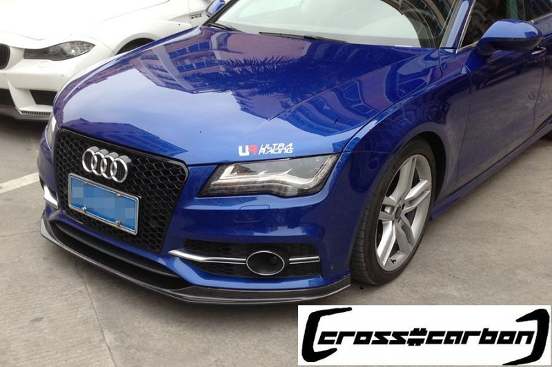 * Audi 4G A7 S line model /S7 for carbon front spoiler / bumper lip / under spoiler / carbon lip / Cross carbon / popular 