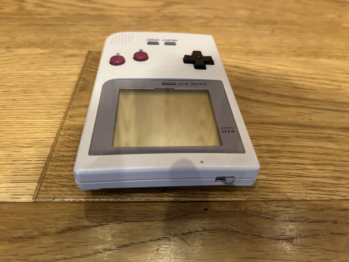 【動作確認済み】GAME BOY pocket 本体 初代カラー ゲームボーイ ポケット ニンテンドーの画像6