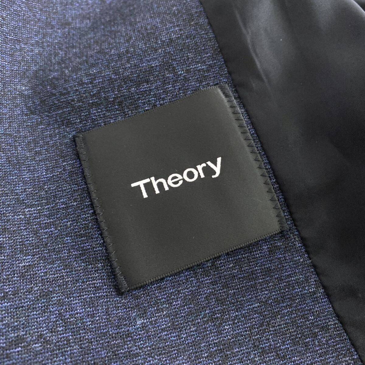 Dc10-4 Theory セオリー セットアップスーツ 上下セット ネイビー レーヨン混 メンズ シングルスーツ ビジネススーツ 紳士服 男性用_画像9