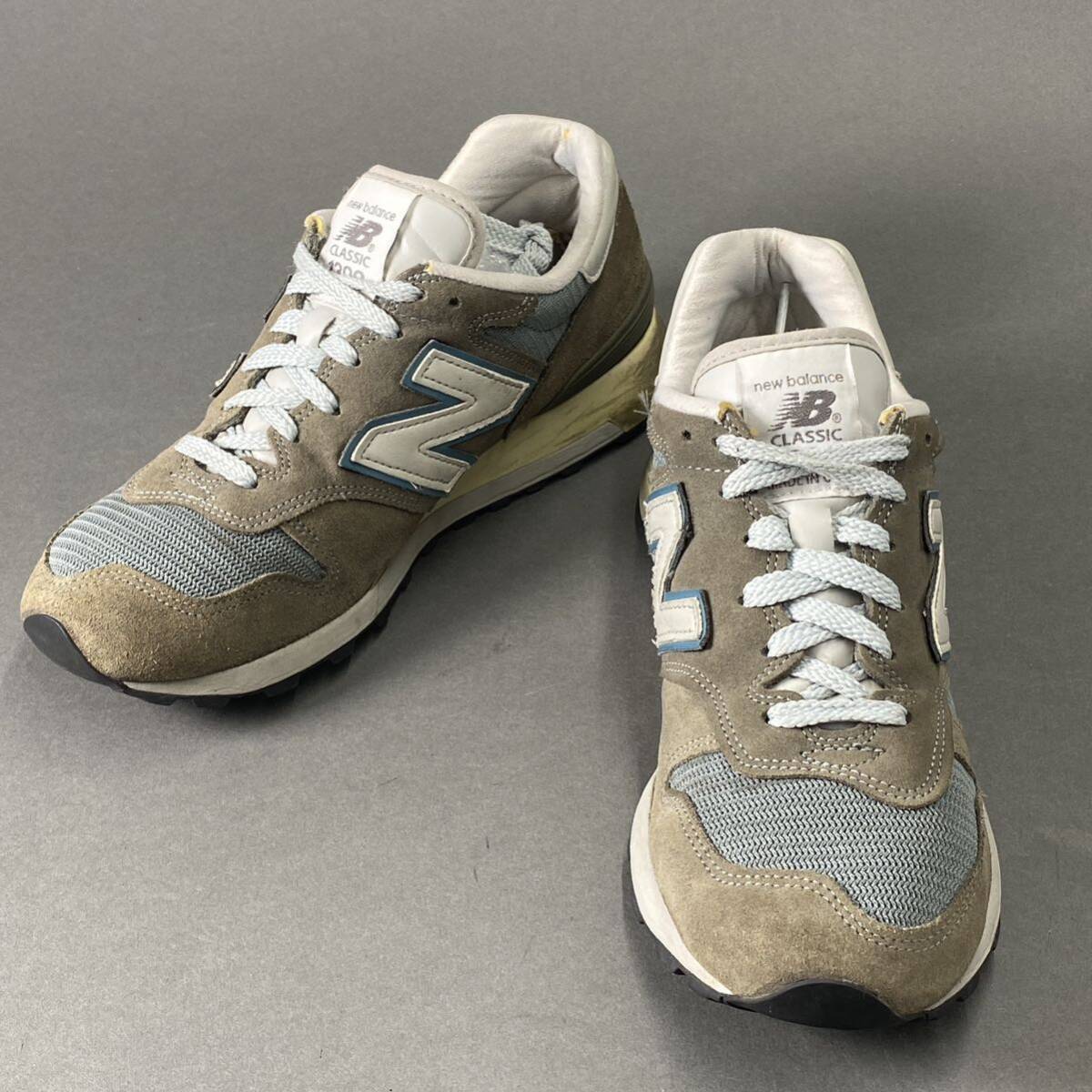 Gc25 USA製 New balance ニューバランス M1300CL ローカットスニーカー CLASSICS TRADITIONNELS シューズ 運動靴 25cm 米国製 メンズ_画像4