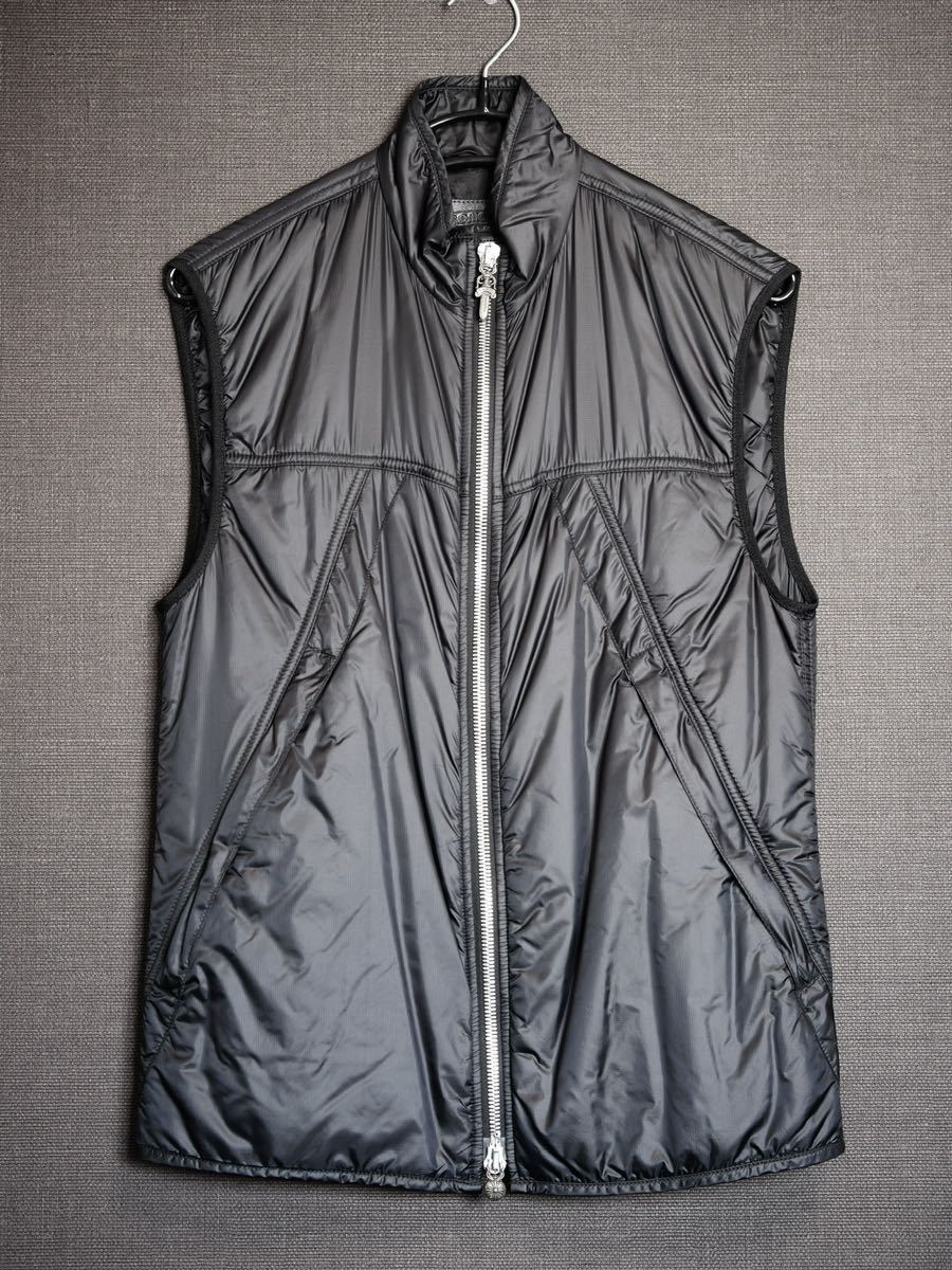 【希少品】CHROME HEARTS DOUBLE-ZIP VEST WINDBREAKERクロムハーツ ダブルジップ ベスト ウィンドブレーカー_画像1