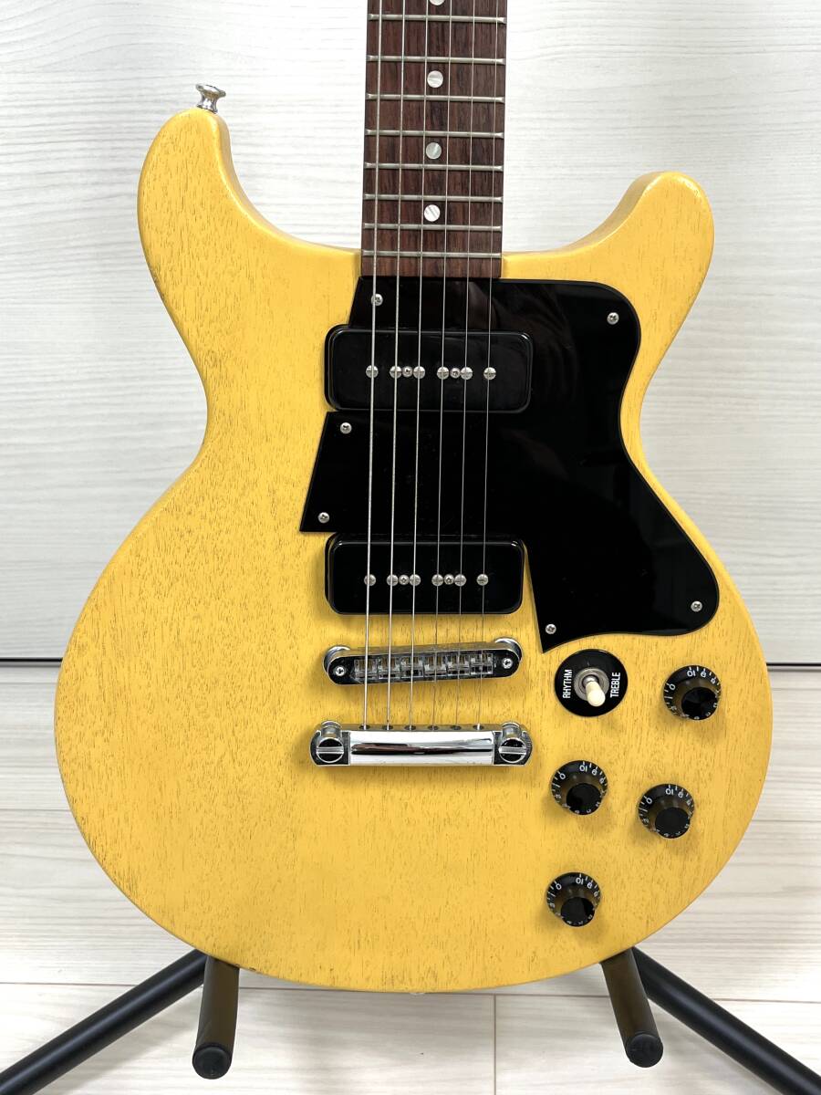 【2003年製】Gibson Les Paul Special DC Faded Worn Yellow ギブソン レスポール スペシャル ダブルカッタウェイ【中古】の画像1