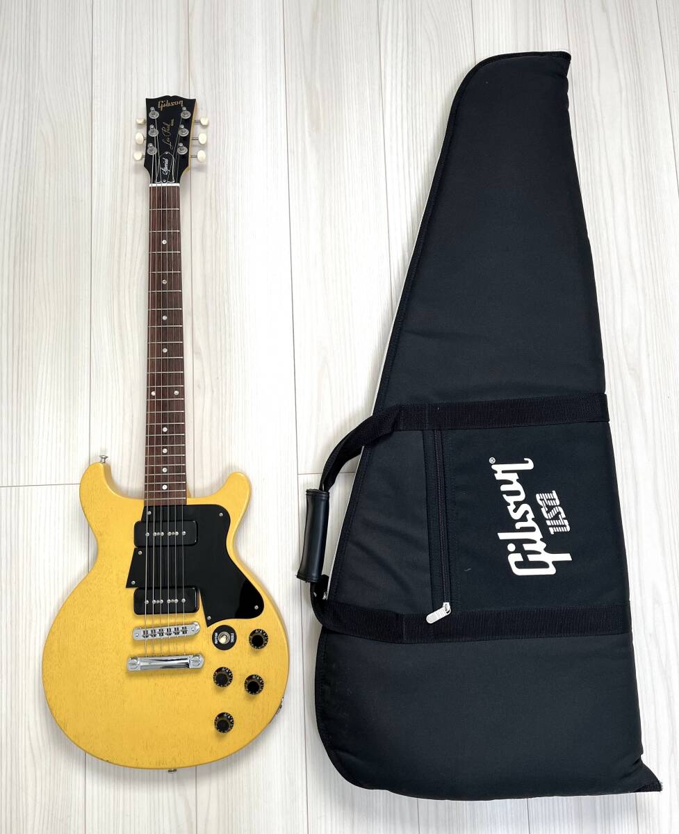 【2003年製】Gibson Les Paul Special DC Faded Worn Yellow ギブソン レスポール スペシャル ダブルカッタウェイ【中古】の画像9