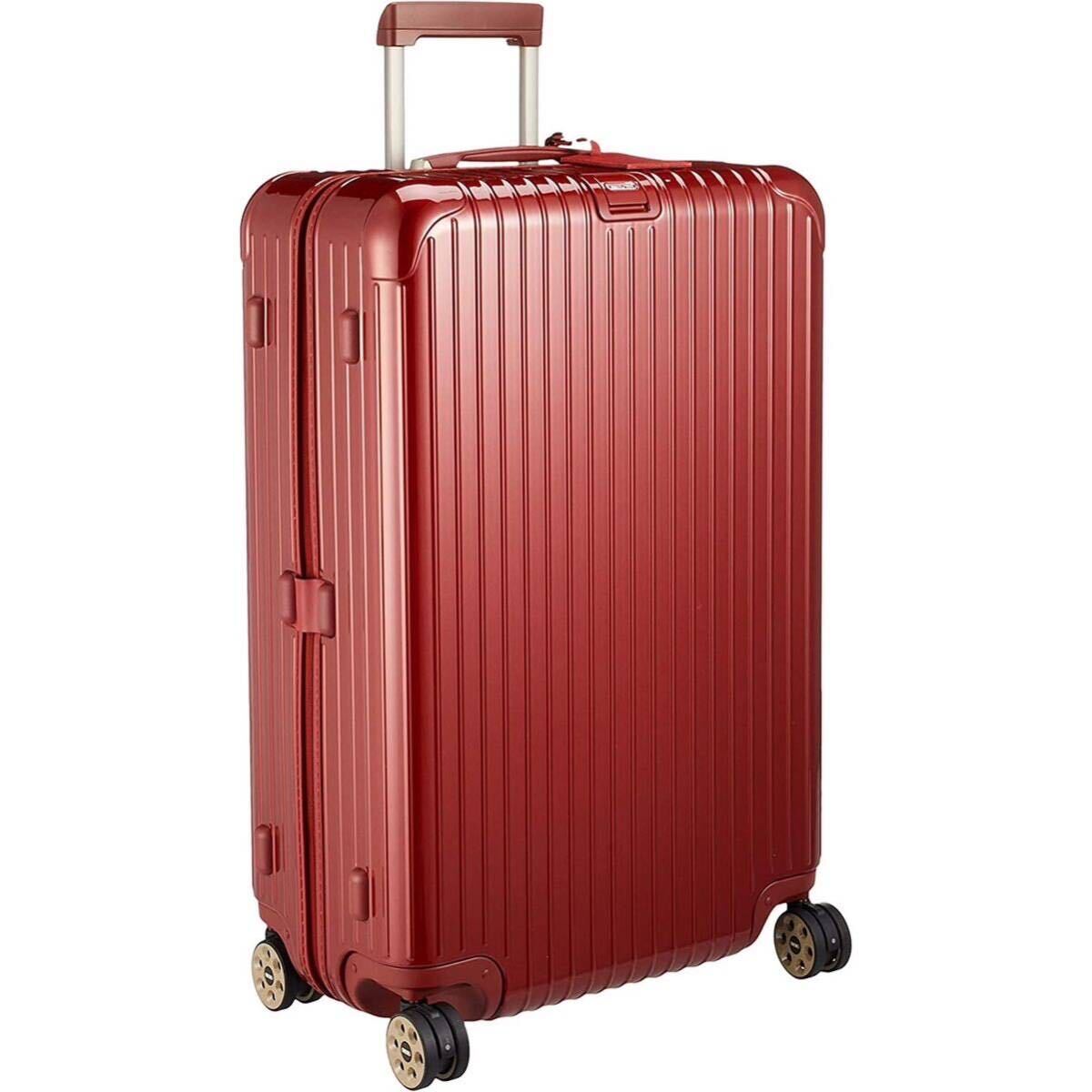 RIMOWA リモワ SALSA DELUXE サルサデラックス レッド 87L_画像1