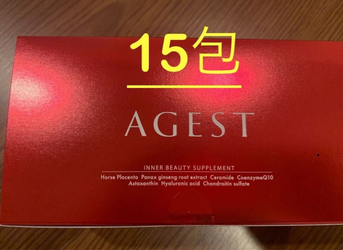 AGEST エイジスト 15包 馬プラセンタエキス 