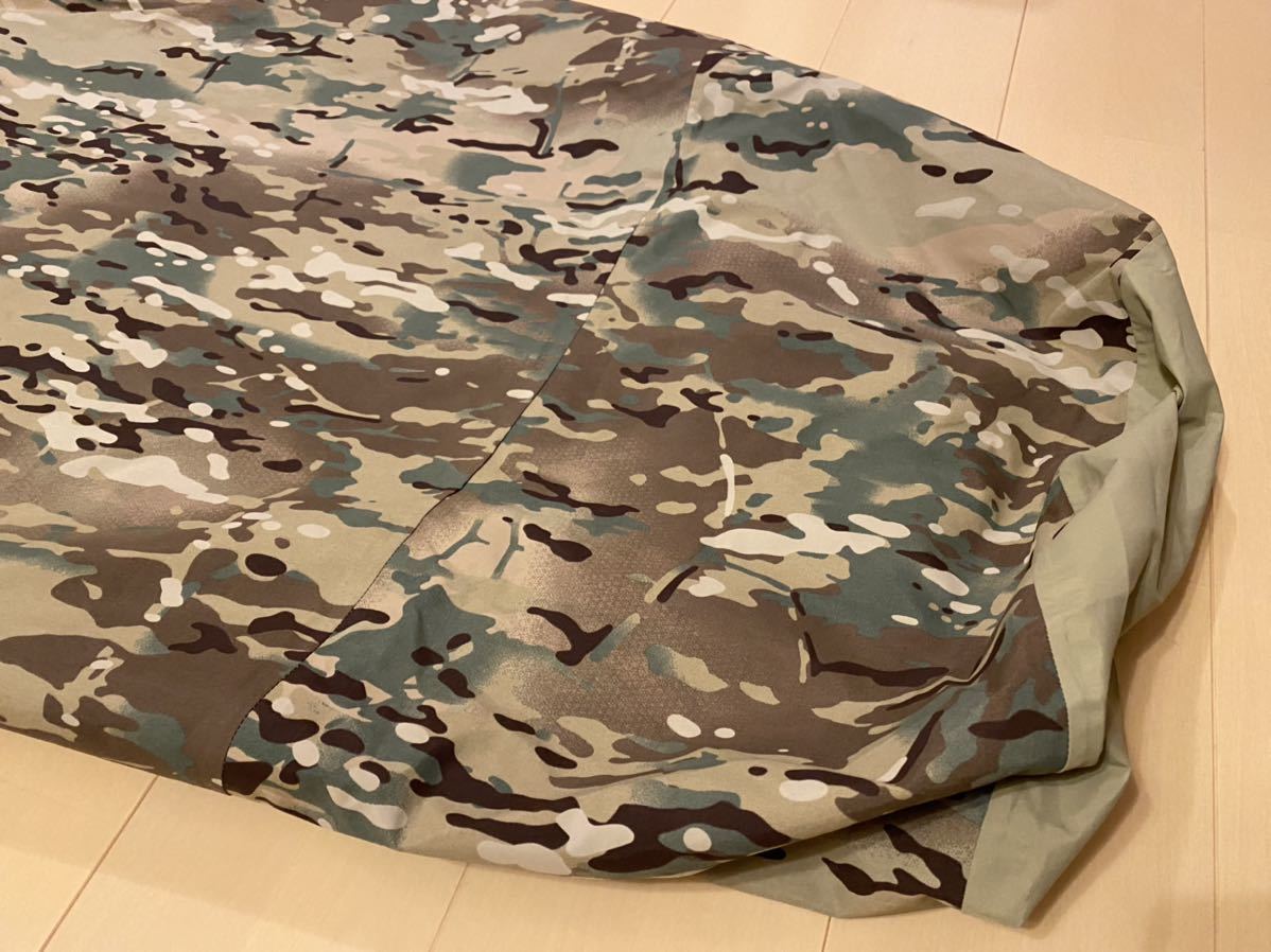 米軍 MSS Modular Sleep System Type Multicam Bivy cover GTX 寝袋 シュラフ マルチカム (軍幕 野営 パップテント シェルターハーフ )_画像2