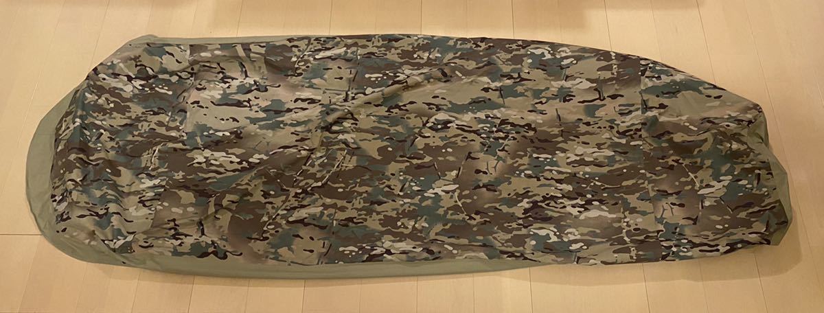 米軍 MSS Modular Sleep System Type Multicam Bivy cover GTX 寝袋 シュラフ マルチカム (軍幕 野営 パップテント シェルターハーフ )の画像7