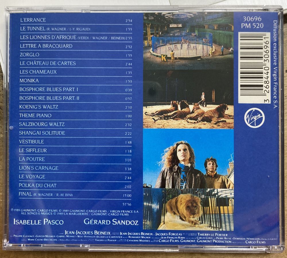 ROSELYNE ET LES LIONS サウンドトラック 【中古CD】 ロザリンとライオン フランス盤 VIRGIN 30696_画像2