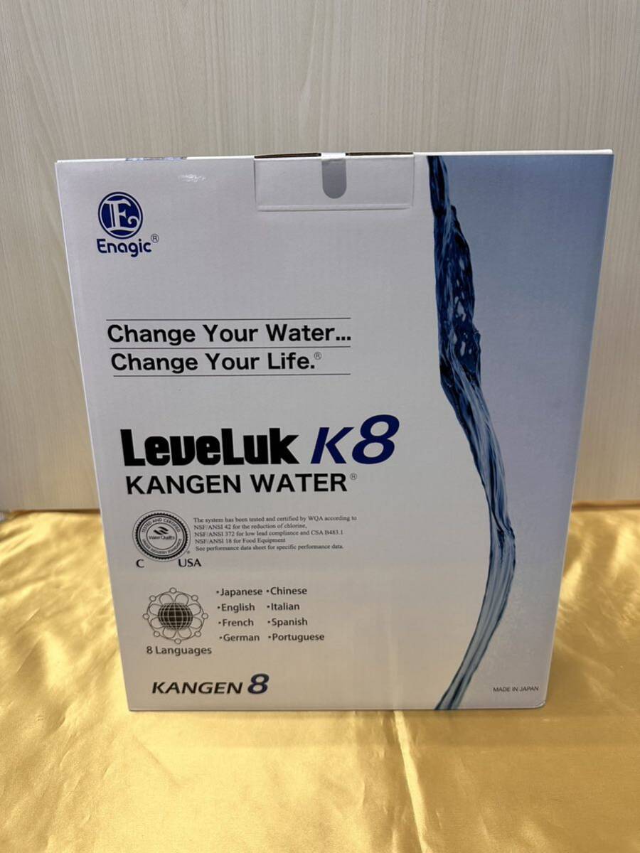 新品未開封KANGEN8 k8 エナジック レベラック カンゲンウォーター A26-00 Enagic Leveluk 還元水 連続生成器 浄水器 _画像1